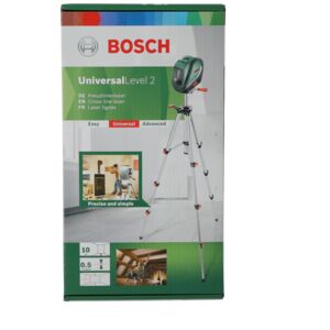 Bosch Universal Level 2 Laser Line with Tripod Bosch Universal Level 2 Laser Line with Tripod